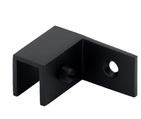 90 Right Sleeve Over Wall Mount Glass Clamp