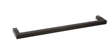 Square Corner Single-Sided Towel Bar